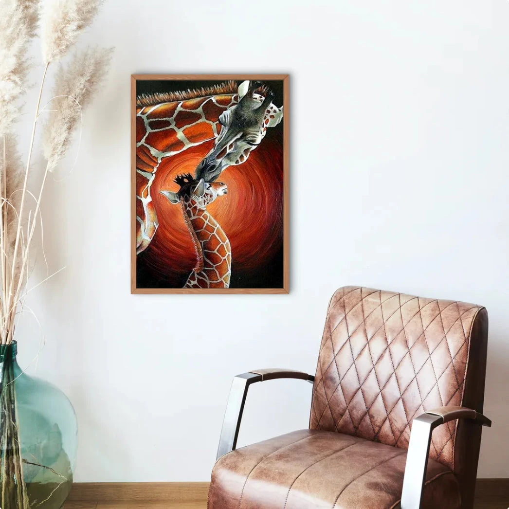 Broderie Diamant <br> Girafe Et Tendresse 5 Broderie Diamant <br> Girafe Et Tendresse – Image 3