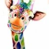 Broderie Diamant <br> Girafe Pop Art