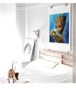 Broderie Diamant <br> Groot Avec Gant De Thanos -Atelier Broderie Diamant broderie diamant groot gant thanos decor atelier broderie diamant