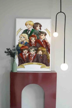 Broderie Diamant <br> Harry Potter Manga -Atelier Broderie Diamant broderie diamant harry potter manga decor atelier broderie diamant