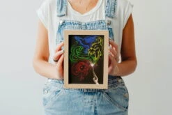 Broderie Diamant <br> Harry Potter Totems -Atelier Broderie Diamant broderie diamant harry potter totems decor atelier broderie diamant