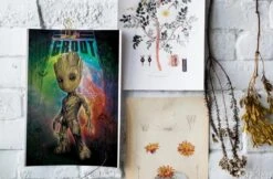 Broderie Diamant <br> I Am Groot -Atelier Broderie Diamant broderie diamant iam groot decor atelier broderie diamant