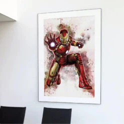 Broderie Diamant <br> Iron Man -Atelier Broderie Diamant broderie diamant iron man decor atelier broderie diamant