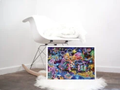 Broderie Diamant <br> La Magie De Disney -Atelier Broderie Diamant broderie diamant la magie de disney decor atelier broderie diamant