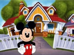 Broderie Diamant <br> La Maison De Mickey