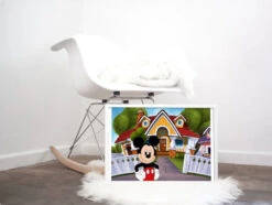 Broderie Diamant <br> La Maison De Mickey -Atelier Broderie Diamant broderie diamant la maison de mickey decor atelier broderie diamant