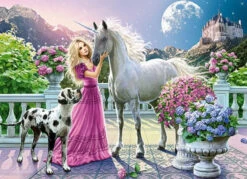 Broderie Diamant <br> Licorne Apprivoisée