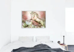 Broderie Diamant <br> Licorne Et Fleurs 7 Broderie Diamant <br> Licorne Et Fleurs -Atelier Broderie Diamant broderie diamant licorne et fleurs decor atelier broderie diamant