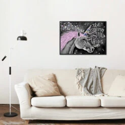 Broderie Diamant <br> Licorne Merveilleuse 7 Broderie Diamant <br> Licorne Merveilleuse -Atelier Broderie Diamant broderie diamant licorne merveilleuse decor atelier broderie diamant