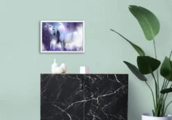 Broderie Diamant <br> Licorne Mystique -Atelier Broderie Diamant broderie diamant licorne mystique decor atelier broderie diamant