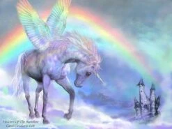 Broderie Diamant <br> Licorne Pégase