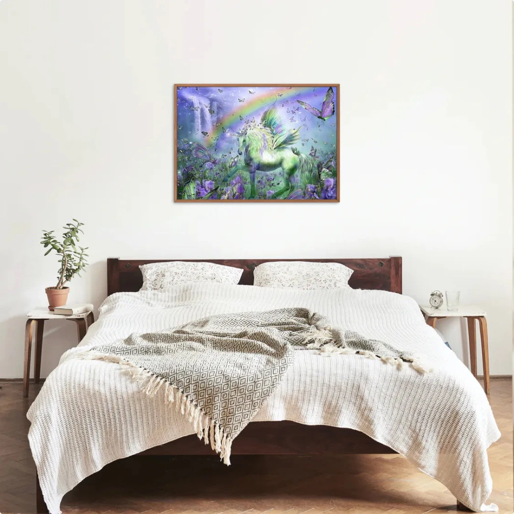 Broderie Diamant <br> Licorne Pégase Et Papillons 5 Broderie Diamant <br> Licorne Pégase Et Papillons – Image 3