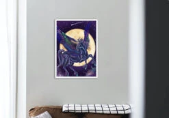 Broderie Diamant <br> Licorne Pégase Sombre 7 Broderie Diamant <br> Licorne Pégase Sombre -Atelier Broderie Diamant broderie diamant licorne pegase sombre decor atelier broderie diamant