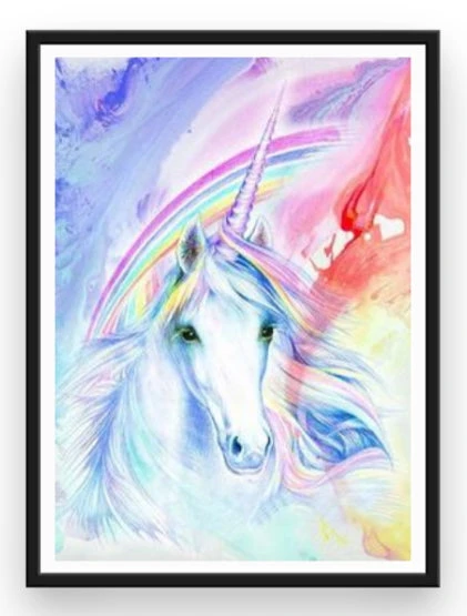 Broderie Diamant <br> Licorne Peinture 4 Broderie Diamant <br> Licorne Peinture – Image 2