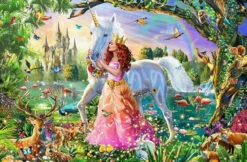 Broderie Diamant <br> Licorne Sauvage