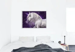 Broderie Diamant <br> Licorne Solitaire 7 Broderie Diamant <br> Licorne Solitaire -Atelier Broderie Diamant broderie diamant licorne solitaire decor atelier broderie diamant