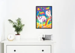 Broderie Diamant <br> Licornes Copines -Atelier Broderie Diamant broderie diamant licornes copines decor atelier broderie diamant