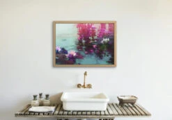 Broderie Diamant <br> Lotus Artistiques -Atelier Broderie Diamant broderie diamant lotus artistiques atelier decor broderie diamant