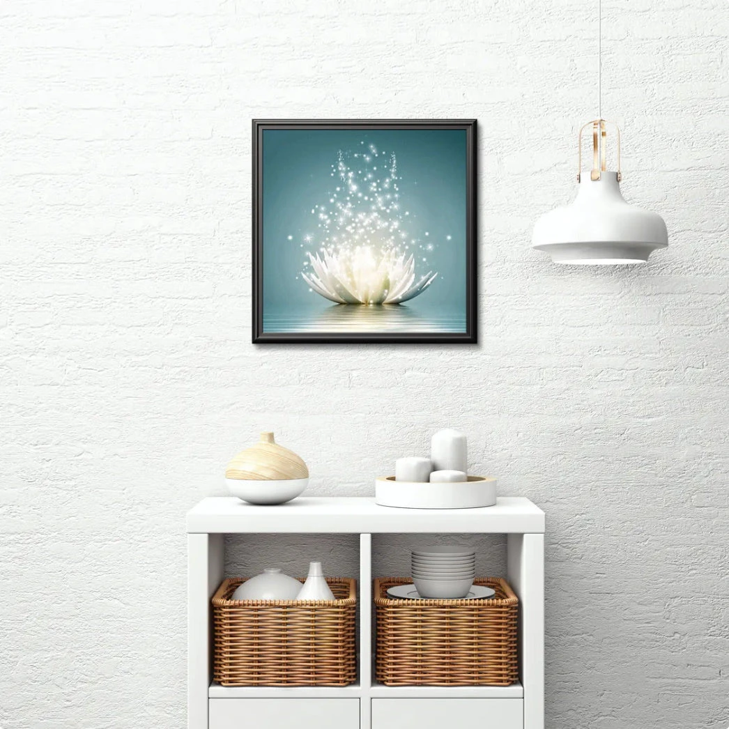 Broderie Diamant <br> Nénuphar Étincelant 5 Broderie Diamant <br> Nénuphar Étincelant – Image 3