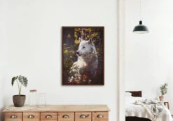 Broderie Diamant <br> Loup Et Forêt 7 Broderie Diamant <br> Loup Et Forêt -Atelier Broderie Diamant broderie diamant loup et foret decor atelier broderie diamant