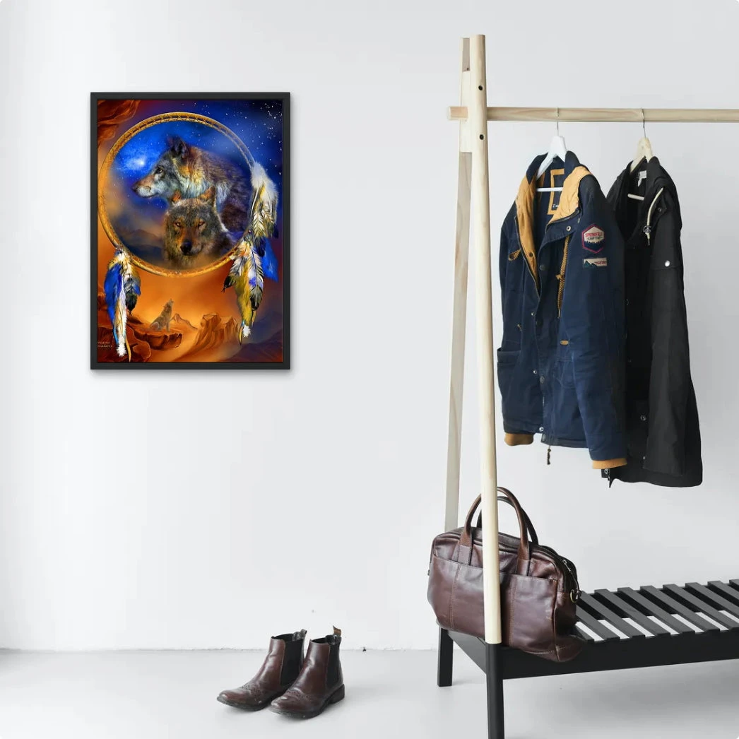 Broderie Diamant <br> Loups Spirituels 5 Broderie Diamant <br> Loups Spirituels – Image 3