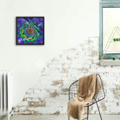 Broderie Diamant <br> Mandala Abstrait -Atelier Broderie Diamant broderie diamant mandala abstrait decor atelier broderie diamant