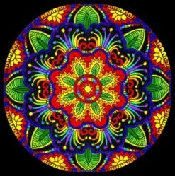 Broderie Diamant <br> Mandala Africain