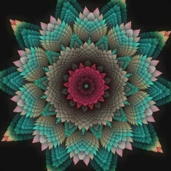 Broderie Diamant <br> Mandala Cosmique