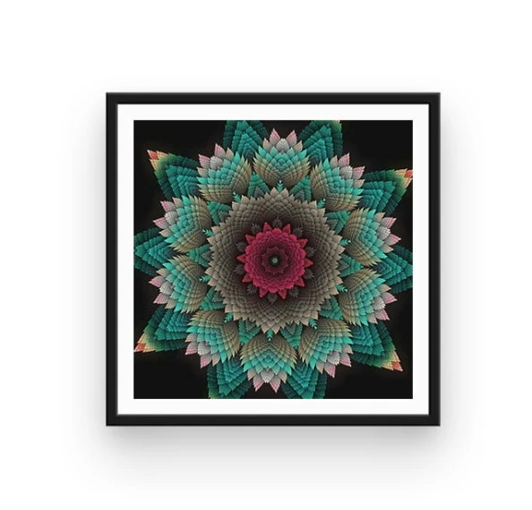 Broderie Diamant <br> Mandala Cosmique 4 Broderie Diamant <br> Mandala Cosmique – Image 2