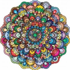 Broderie Diamant <br> Mandala Dessin