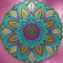 Broderie Diamant <br> Mandala Fleur Spirituelle