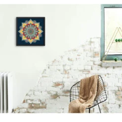 Broderie Diamant <br> Mandala Hindou -Atelier Broderie Diamant broderie diamant mandala hindou decor atelier broderie diamant