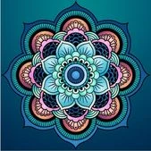 Broderie Diamant <br> Mandala Lotus