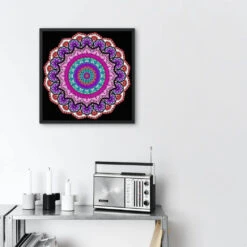 Broderie Diamant <br> Mandala Motifs Religieux -Atelier Broderie Diamant broderie diamant mandala motifs religieux decor atelier broderie diamant