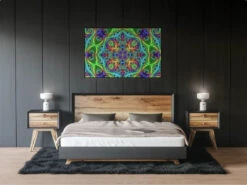 Broderie Diamant <br> Mandala Psyché -Atelier Broderie Diamant broderie diamant mandala psyche decor atelier broderie diamant