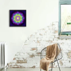 Broderie Diamant <br> Mandala Psychédélique -Atelier Broderie Diamant broderie diamant mandala psychedelique decor atelier broderie diamant