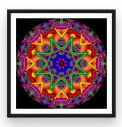 Broderie Diamant <br> Mandala Relaxant -Atelier Broderie Diamant broderie diamant mandala relaxant cadre atelier broderie diamant