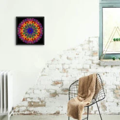 Broderie Diamant <br> Mandala Relaxant -Atelier Broderie Diamant broderie diamant mandala relaxant decor atelier broderie diamant