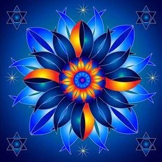 Broderie Diamant <br> Mandala Solaire