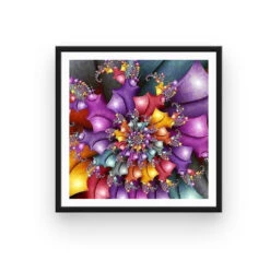 Broderie Diamant <br> Mandala Spirale -Atelier Broderie Diamant broderie diamant mandala spirale cadre atelier broderie diamant