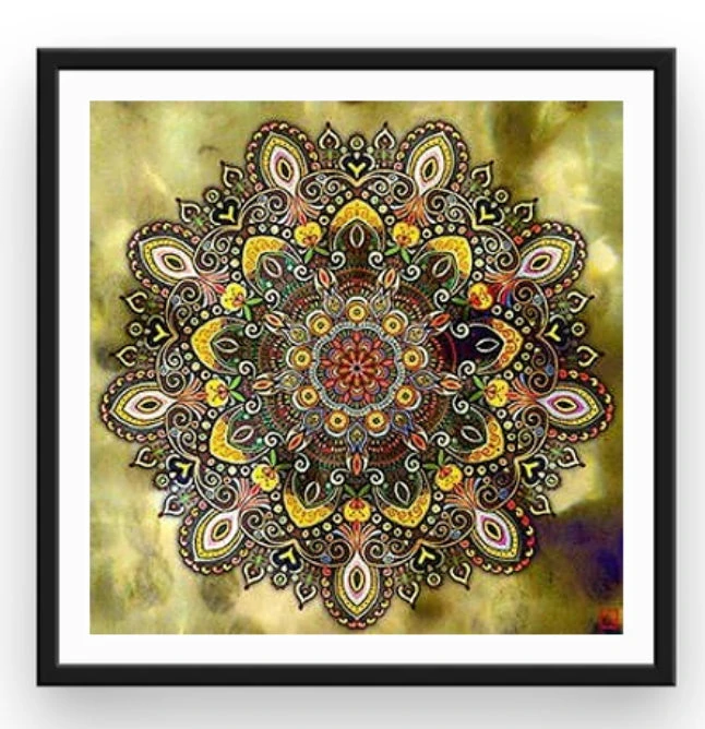 Broderie Diamant <br> Mandala Spirituel 4 Broderie Diamant <br> Mandala Spirituel – Image 2