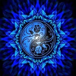 Broderie Diamant <br> Mandala Yin Yang