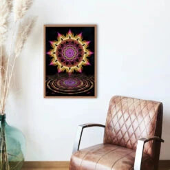 Broderie Diamant <br> Mandala Zen -Atelier Broderie Diamant broderie diamant mandala zen decor atelier broderie diamant