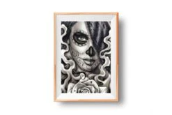 Broderie Diamant <br> Maquillage Mexicain -Atelier Broderie Diamant broderie diamant maquillage mexicain cadre atelier broderie diamant