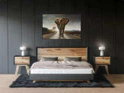 Broderie Diamant <br> La Marche De L'Éléphant -Atelier Broderie Diamant broderie diamant marche elephant decor atelier broderie diamant