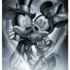 Broderie Diamant <br> Mickey Et Minnie Version Mexicaine -Atelier Broderie Diamant broderie diamant mickey et minnie maquillage mexicain atelier broderie diamant