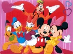 Broderie Diamant <br> Mickey Et Ses Amis
