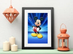 Broderie Diamant <br> Mickey La Souris Star -Atelier Broderie Diamant broderie diamant mickey la souris star decor atelier broderie diamant