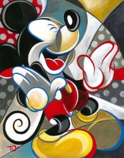 Broderie Diamant <br> Mickey Version Œuvre D'Art