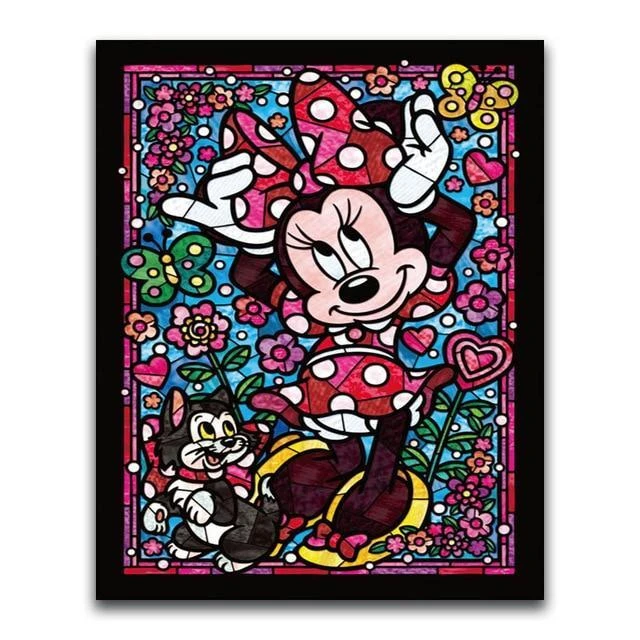 Broderie Diamant Minnie 3 Broderie Diamant Minnie